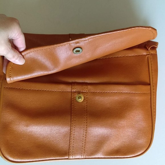 Vintage Soft Brown Leather? Shoulder Purse Bag Adjustable Strap Excellent Shape! - Picture 2 of 11